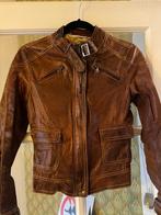 Italiaans supertof leren jack vintage look. Mt 36. Bruin., Bruin, Bayside, Ophalen of Verzenden, Zo goed als nieuw