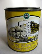 Antiek Wester suikerstoop blik CSM, jaren 30, Verzamelen, Ophalen of Verzenden, Gebruikt, Verpakking