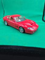 38 ferrari 550 maranello 1/18 maisto, Ophalen of Verzenden, Zo goed als nieuw, Maisto