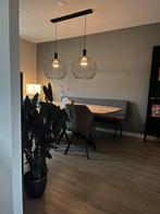 Dubbele Wire Lamp aan plafondplaat zgan, Ophalen, Zo goed als nieuw, Metaal, 50 tot 75 cm