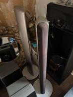 Top kwaliteit design luidsprekers slank super mooi geluid, Zo goed als nieuw, 120 watt of meer, Front, Rear of Stereo speakers
