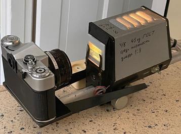 Vintage retro Russische dia en film copier (zie foto's) beschikbaar voor biedingen