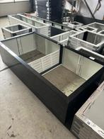 Stalen Plantenbak 200x100x50cm zwart !!!OUTLET!!!, Tuin, Vierkant, Nieuw, Ophalen of Verzenden