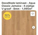 Laminaat 12m2 (6 stuks nieuw in doos) DecoMode Aqua Jamaica, Doe-het-zelf en Verbouw, Vloerdelen en Plavuizen, Nieuw, Ophalen of Verzenden