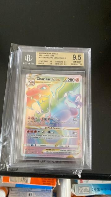 Rainbow charizard beschikbaar voor biedingen
