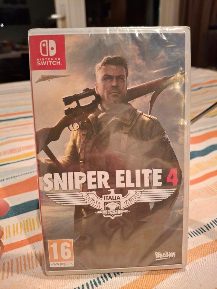 Sniper Elite 4 - Nintendo Switch, Spelcomputers en Games, Games | Nintendo Switch, Nieuw, Shooter, 1 speler, Vanaf 16 jaar, Online
