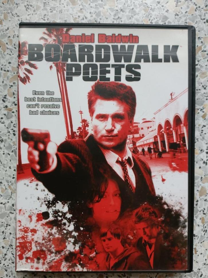 "Boardwalk Poets", met Daniel Baldwin in de hoofdrol., Cd's en Dvd's, Dvd's | Thrillers en Misdaad, Zo goed als nieuw, Maffia en Misdaad