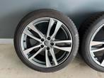 Audi A6 19 inch velgen 5x112 Origineel Continental Winterset, 19 inch, 245 mm, Banden en Velgen, Winterbanden