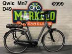 Qwic Mn7 dames 49cm, Fietsen en Brommers, Elektrische fietsen, 47 tot 51 cm, Verzenden, Nieuw, 50 km per accu of meer