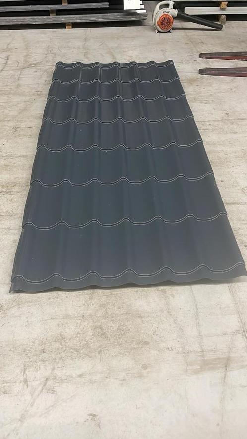 B-keus Dakpanplaten Antraciet 2600mm, Doe-het-zelf en Verbouw, Platen en Panelen, Nieuw, Overige materialen, Minder dan 20 mm