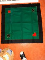 Speelkleed(groot)Kaarten - Groen met symbolen, Een of twee spelers, Ophalen of Verzenden, Gebruikt, Onbekend