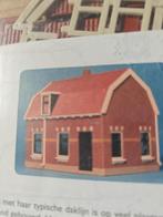 h0 huis met franse kap 1:87, Hobby en Vrije tijd, Modeltreinen | H0, Overige merken, Gelijkstroom of Wisselstroom, Brug, Tunnel of Gebouw