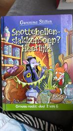 Geronimo Stilton - Snottebellenslakkensoep? Heerlijk!, Ophalen of Verzenden, Zo goed als nieuw, Geronimo Stilton