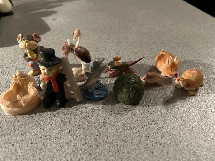 Diverse Beeldjes Collectie, Tuin en Terras, Tuinbeelden, Gebruikt, Dierenbeeld, Kunststof, Ophalen of Verzenden