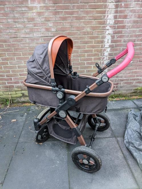 Cangaroo Luxor 3 in 1, Kinderen en Baby's, Kinderwagens en Combinaties, Gebruikt, Combiwagen, Overige merken, Luchtbanden, Met autostoeltje