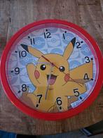 Pokemon Pikachu Wandklok, Ophalen of Verzenden, Zo goed als nieuw, Analoog, Wandklok