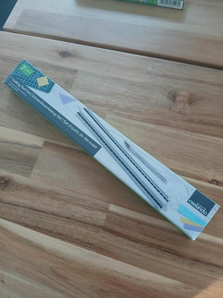 Crelando Snijgereedschap Set - Nieuw in verpakking, Hobby en Vrije tijd, Knutselen, Nieuw, Gereedschap of Toebehoren, Ophalen of Verzenden