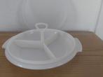 Tupperware snackschaal "suzette" handvat en deksel, Ophalen of Verzenden