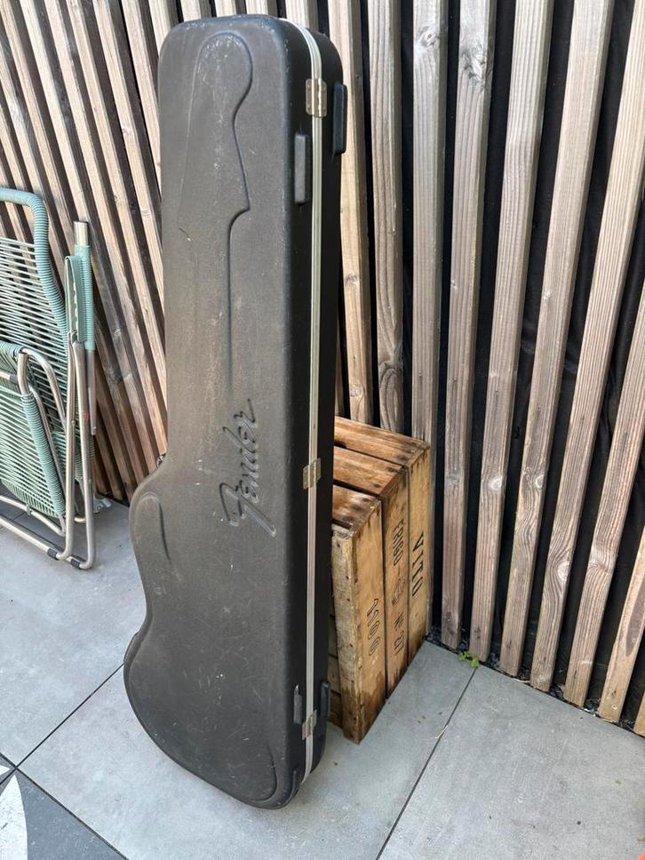Fender baskoffer voor prec bas, zwart jaren 80 vintage, Muziek en Instrumenten, Behuizingen en Koffers, Ophalen