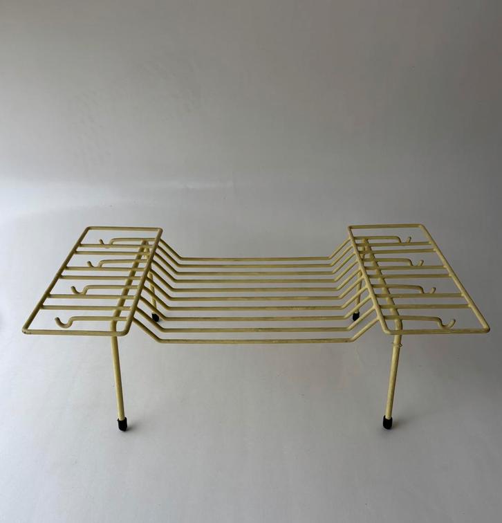 Vintage Metalen Keukenrek piet zwart bruynzeel, Huis en Inrichting, Keuken | Keukenbenodigdheden, Gebruikt, Ophalen of Verzenden