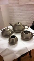 ART DECO TINNEN SERVIES VAN JEKA TIEL 1937, Antiek en Kunst, Antiek | Tin, Ophalen of Verzenden