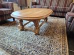Blank eiken salontafel, Huis en Inrichting, Tafels | Salontafels, Ophalen, Gebruikt, 100 tot 150 cm, 50 tot 100 cm
