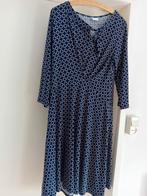 Jurk met driekwart mouwen, Ophalen of Verzenden, Gedragen, Blauw