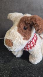 Fox terrier knuffel Hond, 20 cm. 6B15, Tweedehands verkoop, Tweedehands verkoop, Gebruikt, Overige typen