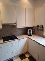 Mooie gebruikte crème keuken., Huis en Inrichting, Ophalen, Gebruikt, Hoekkeuken, Graniet of Steen