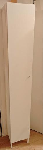 Hoge kast badkamerkast wit, Ophalen, Minder dan 50 cm, Gebruikt, 150 tot 200 cm