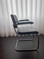Thonet stoel S64PV, Huis en Inrichting, Stoelen, Ophalen, Gebruikt, Zwart, Leer