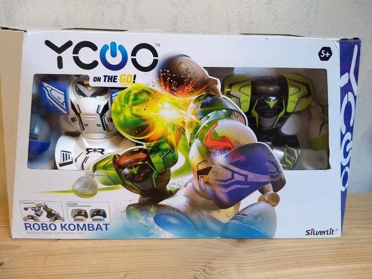 Silverlit Robo Kombat Gevechtsrobots - Duo Set, Kinderen en Baby's, Speelgoed | Actiefiguren, Zo goed als nieuw, Ophalen