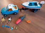 Playmobil 6864 pick-up met speedboot, Ophalen of Verzenden, Zo goed als nieuw