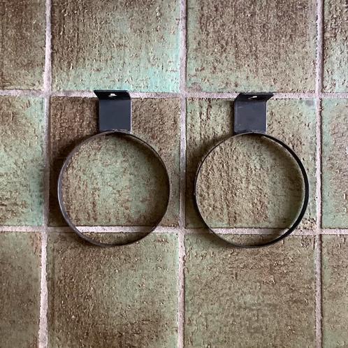 Massief Ijzeren ophang beugels, per st.€6.-, Tuin en Terras, Tuinhekken en Hekwerk, Zo goed als nieuw, Overige typen, Overige materialen