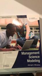 Management Science Modeling - Groningen Editie, Boeken, Ophalen of Verzenden, Zo goed als nieuw