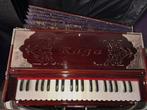 Harmonium Raga Kolkata concertkwaliteit, Toetsaccordeon, Zo goed als nieuw, Met koffer, Ophalen