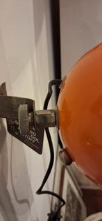 Vintage Space Age Wandlampje Oranje, Space Age, Gebruikt, Onbekend, Ophalen of Verzenden