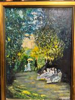 impressionistisch schilderij, Ophalen of Verzenden