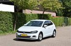 Volkswagen Polo 1.0 TSI DSG automaat ECC PDC Navi stoelverw., Stof, Gebruikt, Met garantie (alle), Wit