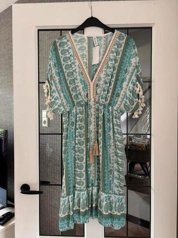 Ibiza Style jurkje tuniek maat 38 turquoise groen beschikbaar voor biedingen