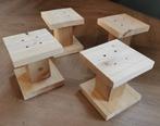 Bed klossen | bed verhogers 21cm, Huis en Inrichting, Slaapkamer | Bedden, 90 cm, Tweepersoons, Ophalen of Verzenden, Zo goed als nieuw