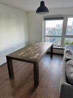 Houten eettafel 225x100x77, Ophalen, Gebruikt, 100 tot 150 cm, 200 cm of meer