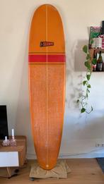 Surfboard Mini Mailibu/Longboard 8’0 golfsurfboard, Watersport en Boten, Golfsurfen, Ophalen, Gebruikt, Longboard, Met vinnen