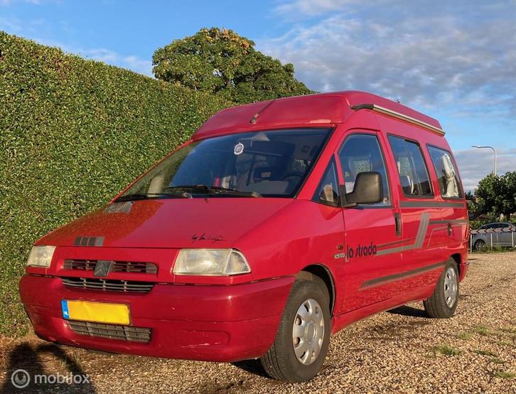 Citroen Jumpy 1.9 TD LA STRADA CAMPER MET HEFDAK, Caravans en Kamperen, Campers, Bedrijf, Overige merken, Diesel, Handgeschakeld
