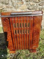 Schitterende Franse Godin Art-deco houtkachel, Ophalen, Gebruikt, Houtkachel, Vrijstaand