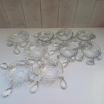 Onderdelen glas en facet pegels, kroonluchter, antiek, Ophalen of Verzenden