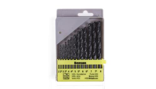 Boorset HSS metaalborenset 13 dlg en 19 dlg stalen cassette, Doe-het-zelf en Verbouw, Gereedschap | Handgereedschap, Nieuw, Ophalen