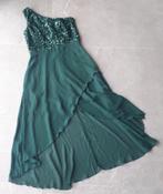 galajurk groen met pailletten maat S, Galajurk, Ophalen of Verzenden, Zo goed als nieuw, Maat 36 (S)