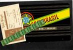 Carl Bruning   set etiket   Eel Brasil, Ophalen of Verzenden, Gebruikt, Sigarenbandjes