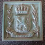 Reliëf Tegel 50 Jaar Wilhelmina 1898-1948 NV. Westraven, Antiek en Kunst, Antiek | Wandborden en Tegels, Ophalen of Verzenden